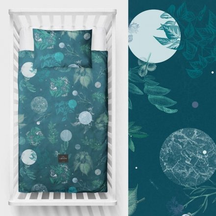 Дитяча постіль наволочка та підковдра Moon Garden lullalove-8831 Дитяча постіль наволочка та підковдра Moon Garden lullalove-8831