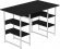 Комп'ютерний стіл Ferrum-decor Тім 75x140x60 білий ДСП Сосна Кембра 16мм (FRD-102301)