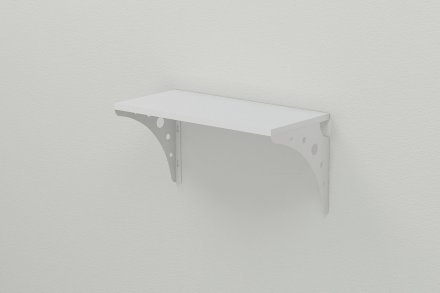 Полиця настінна Ferrum-decor Ханді 2 240x500x240 метал Білий ДСП Біле 16 мм (FRD-102561) Полиця настінна Ferrum-decor Ханді 2 240x500x240 метал Білий ДСП Біле 16 мм (FRD-102561)