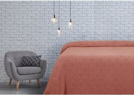 Простирадло махрове Deco корал 200х220 см svt-2000022245159