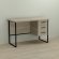Письмовий стіл Ferrum-decor Гаррі 76x140x60 чорний ДСП Дуб Сонома 32мм (FRD-103547)