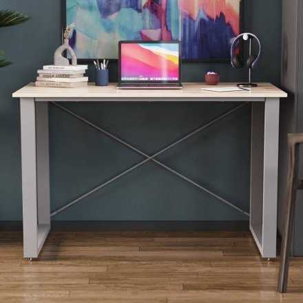 Письмовий стіл Ferrum-decor Драйв 750x1000x600 Сірий метал ДСП Дуб Сан-Марино 16 мм (FRD-103095) Письмовий стіл Ferrum-decor Драйв 750x1000x600 Сірий метал ДСП Дуб Сан-Марино 16 мм (FRD-103095)