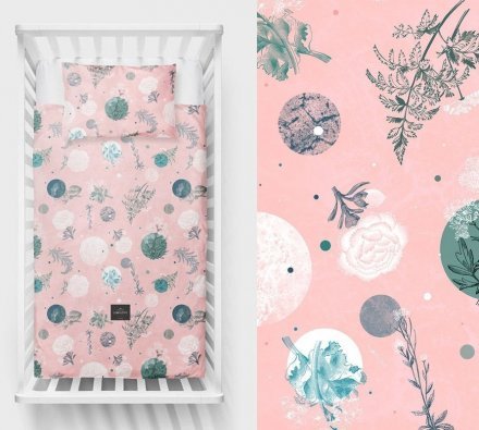 Дитяча постіль наволочка та підковдра Rose Garden lullalove-8824 Дитяча постіль наволочка та підковдра Rose Garden lullalove-8824