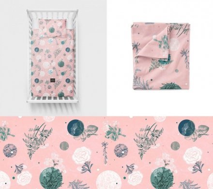 Дитяча постіль наволочка та підковдра Rose Garden lullalove-8824 Дитяча постіль наволочка та підковдра Rose Garden lullalove-8824