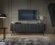 Тумба під телевізор Perfect Home Зова / Zova 3-дверна з чорними ніжками RTV168 Чорний (PFH-091368)
