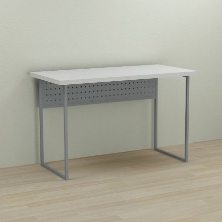 Письмовий стіл Ferrum-decor Майк 76x100x60 сірий ДСП Біле 32мм (FRD-101772) Письмовий стіл Ferrum-decor Майк 76x100x60 сірий ДСП Біле 32мм (FRD-101772)