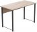 Комп'ютерний стіл Ferrum-decor Курт 75x100x70 чорний ДСП Дуб Сан-Марино 16мм (FRD-103929)