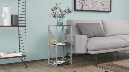 Етажерка 3/34 Ferrum-decor Серії Конект 73x34x28 сірий ДСП Сосна Кембра 16мм (FRD-104306) Етажерка 3/34 Ferrum-decor Серії Конект 73x34x28 сірий ДСП Сосна Кембра 16мм (FRD-104306)