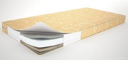 Матрас Lux baby Junior Лен 80х160х10 см 11001070 Матрас Lux baby Junior Лен 80х160х10 см 11001070