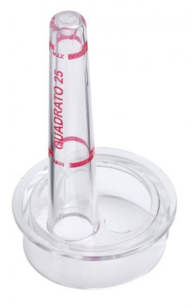 Розумний вазон Quadrato Flower Lover 18 см 41116613 Білий глянсовий