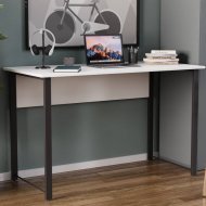 Письмовий стіл Ferrum-decor Курт 75x140x70 чорний ДСП Біле 16мм (FRD-102037) Письмовий стіл Ferrum-decor Курт 75x140x70 чорний ДСП Біле 16мм (FRD-102037)