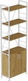 Етажерка 4/60 Ferrum-decor Серії Конект із тумбою 179x60x28 Білий ДСП Артизан (FRD-104496)