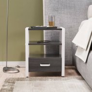 Тумба універсальна Ferrum-decor Вів'єн 1/1 50x41x40 білий ДСП Сосна Кембра 16мм (FRD-104150) Тумба універсальна Ferrum-decor Вів'єн 1/1 50x41x40 білий ДСП Сосна Кембра 16мм (FRD-104150)