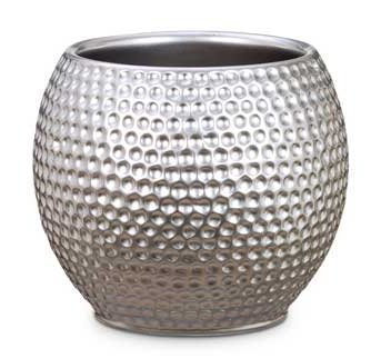 Кашпо для квітів Mercury кераміка 15" сріблястий 62220