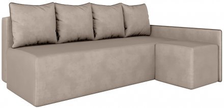 Кутовий диван ортопедичний iSmart MORRO Maxi єврокнижка 205x149 см (матрац Pocket spring) світло-бежевий Laura 2 (ISM-051358)