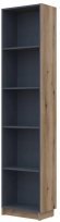 Етажерка до шафи Doros Дейл Дуб Евок/Графіт 52х28х220 (DRS-011681)