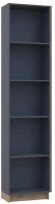 Етажерка до шафи Doros Дейл Дуб Евок/Графіт 52х28х220 (DRS-011681)