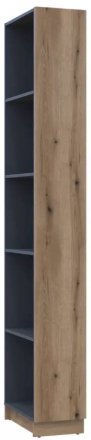 Етажерка до шафи Doros Дейл Дуб Евок/Графіт 52х28х220 (DRS-011681) Етажерка до шафи Doros Дейл Дуб Евок/Графіт 52х28х220 (DRS-011681)