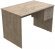 Стіл комп'ютерний Вінсент Ferrum-decor 750x1100x700 ДСП Дуб Сан-Марино 16 мм (FRD-104807)