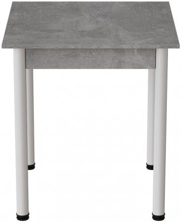Стіл кухонний Ferrum-decor Агата 75x80x80 Білий ДСП Бетон 16мм (FRD-105558) Стіл кухонний Ferrum-decor Агата 75x80x80 Білий ДСП Бетон 16мм (FRD-105558)