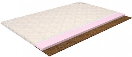 Матрас топер UpPlus 130х180х7,5 см