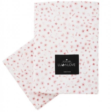Дитяча постіль наволочка та підковдра Pink Flowers lullalove-1403 Дитяча постіль наволочка та підковдра Pink Flowers lullalove-1403