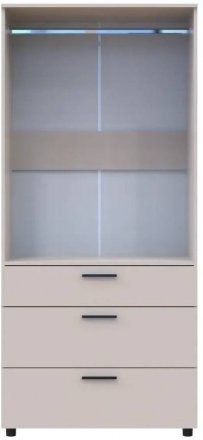Шафа для одягу Doros Торн Кашемір 2 ДСП/3Ш (штанга) 90х51.6х200 (DRS-012029) Шафа для одягу Doros Торн Кашемір 2 ДСП/3Ш (штанга) 90х51.6х200 (DRS-012029)