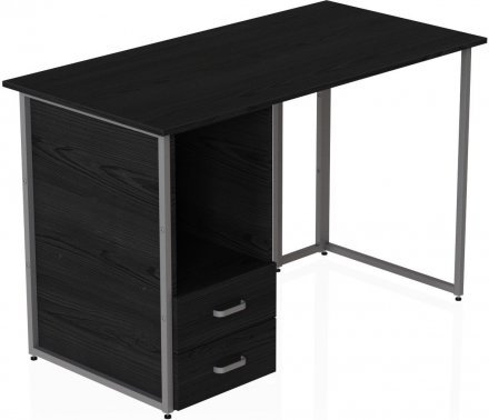 Комп'ютерний стіл Ferrum-decor Отто 75x140x70 сірий ДСП Сосна Кембра 16мм (FRD-101525)