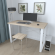Письмовий стіл Ferrum-decor Драйв 750x1200x600 Білий метал ДСП Дуб Сонома 32 мм (FRD-103334)