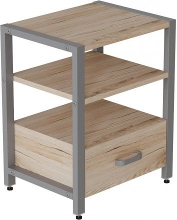 Тумба універсальна Ferrum-decor Вів'єн 1/1 50x41x40 сірий ДСП Дуб Сан-Марино 16мм (FRD-104152) Тумба універсальна Ferrum-decor Вів'єн 1/1 50x41x40 сірий ДСП Дуб Сан-Марино 16мм (FRD-104152)