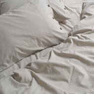 Постільна білизна Home Washed cotton Pinstripe kahve-bej сімейний svt-2000022294607 Постільна білизна Home Washed cotton Pinstripe kahve-bej сімейний svt-2000022294607