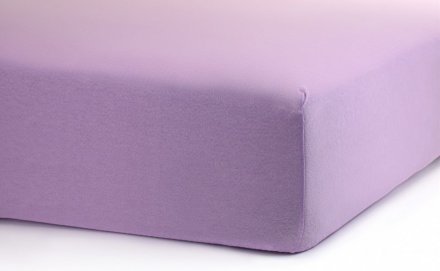 Простирадло на гумці Soft Night lilac трикотажне 160х200 см