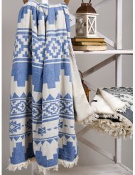 Плед мікроплюш Rug Throw denim 130х170 см 2000022094962