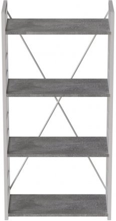 Етажерка 4/60 Ferrum-decor Серії Конект 120x60x28 білий ДСП Бетон 16мм (FRD-105528) Етажерка 4/60 Ferrum-decor Серії Конект 120x60x28 білий ДСП Бетон 16мм (FRD-105528)
