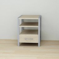 Тумба універсальна Ferrum-decor Вів'єн 1/1 50x41x40 сірий ДСП Дуб Сонома 16мм (FRD-104153) Тумба універсальна Ferrum-decor Вів'єн 1/1 50x41x40 сірий ДСП Дуб Сонома 16мм (FRD-104153)