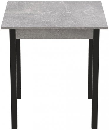 Стіл кухонний Ferrum-decor Агата 75x80x80 Чорний ДСП Бетон 16мм (FRD-105560) Стіл кухонний Ferrum-decor Агата 75x80x80 Чорний ДСП Бетон 16мм (FRD-105560)