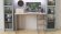 Комп'ютерний стіл Ferrum-decor Кевін 75x100x60 сірий ДСП Дуб Сан-Марино 16мм (FRD-106834)