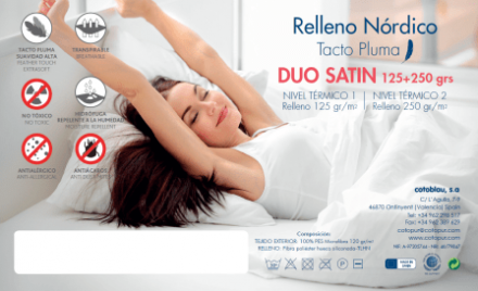 Ковдра зима-літо Nordico Confort Satin Duo 200х220 см