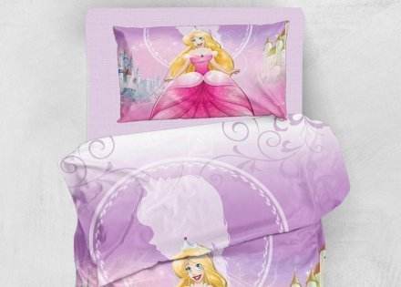 Постільна білизна 3D Micro Satin Leena Lila 160x220 см Постільна білизна 3D Micro Satin Leena Lila 160x220 см