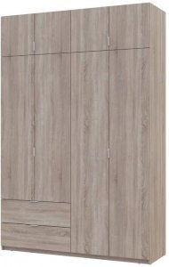 Шафа для одягу Doros Лукас Дуб Сонома 160х50х240 (DRS-011619)