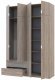 Шафа для одягу Doros Лукас Дуб Сонома 160х50х240 (DRS-011619)