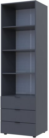 Пенал для одягу Doros Гелар Графіт 3Ш 60х49.5х203.4 DRS-011757 (41516132)