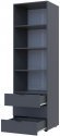 Пенал для одягу Doros Гелар Графіт 3Ш 60х49.5х203.4 DRS-011757 (41516132)