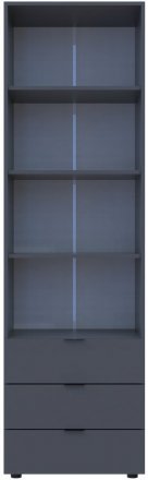 Пенал для одягу Doros Гелар Графіт 3Ш 60х49.5х203.4 DRS-011757 (41516132)