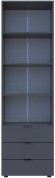 Пенал для одягу Doros Гелар Графіт 3Ш 60х49.5х203.4 DRS-011757 (41516132)