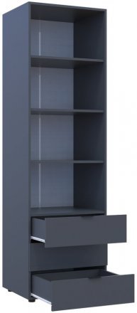 Пенал для одягу Doros Гелар Графіт 3Ш 60х49.5х203.4 DRS-011757 (41516132)