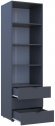Пенал для одягу Doros Гелар Графіт 3Ш 60х49.5х203.4 DRS-011757 (41516132)