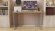 Письмовий стіл Ferrum-decor Ханна 75x120x60 сірий ДСП Дуб Сонома 16мм (FRD-101402)