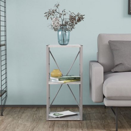 Етажерка 3/34 Ferrum-decor Серії Конект 73x34x28 сірий ДСП Бетон 16мм (FRD-105545) Етажерка 3/34 Ferrum-decor Серії Конект 73x34x28 сірий ДСП Бетон 16мм (FRD-105545)