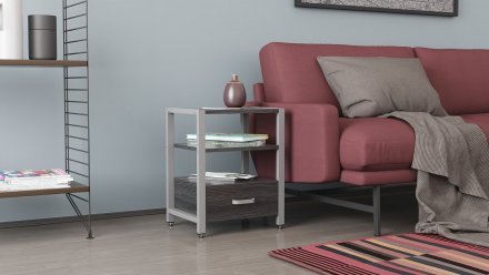 Тумба універсальна Ferrum-decor Вів'єн 1/1 50x41x40 сірий ДСП Сосна Кембра 16мм (FRD-104155) Тумба універсальна Ferrum-decor Вів'єн 1/1 50x41x40 сірий ДСП Сосна Кембра 16мм (FRD-104155)